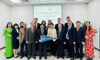 hop tac truong dai hoc khoa hoc ky thuat dien tu que lam